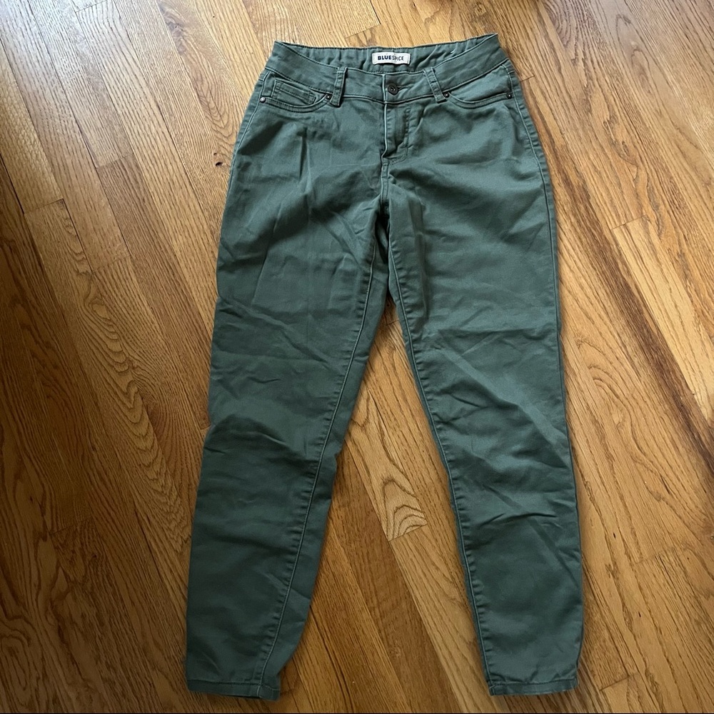 Blue Spice Green Pants